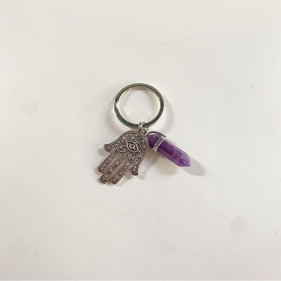 Inspiring Hamsa Hand Keychain - Picture 3 of 3